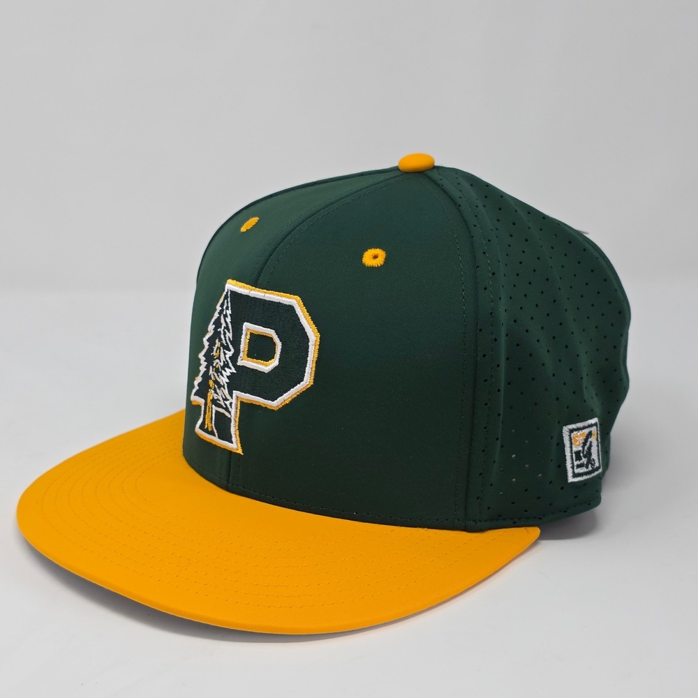 Paradise Bobcats The Game GP920 Pro Cap Fitted Hat Green Size 7 1/4 Sample Hat